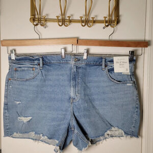 Abercrombie & Fitch The 4" Mom Short High Rise | NWT | Size 36/22